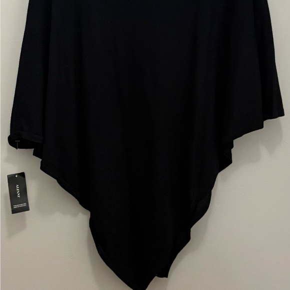 Alfani Black Poncho Sweater - Picture 7 of 8
